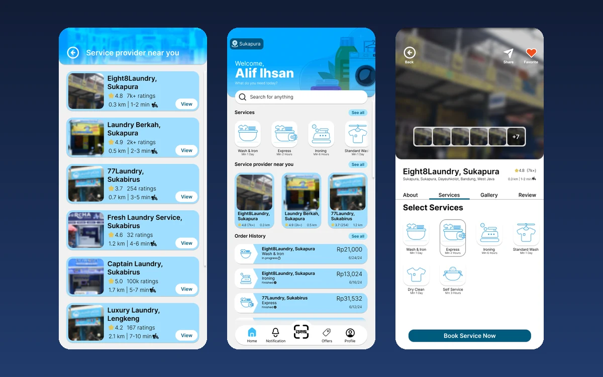 LaundryApp preview